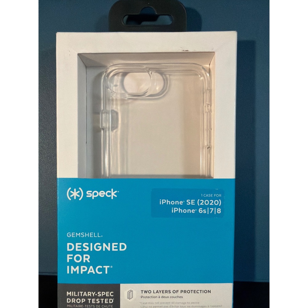 Gemshell Case for iPhone SE 2020 8 7 6s Clear Protective Cover 117580-5085
